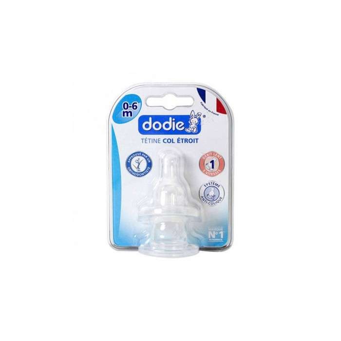 DODIE TETINE INI+ ANTI COLIQUE D1 0-6M X2