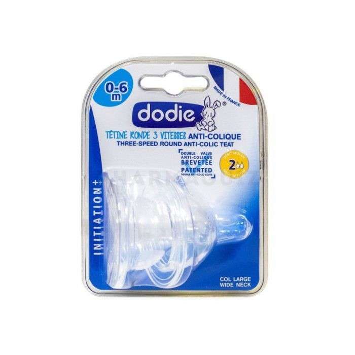 DODIE TETINE INI+ ANTI COLIQUE D2 0-6M X2