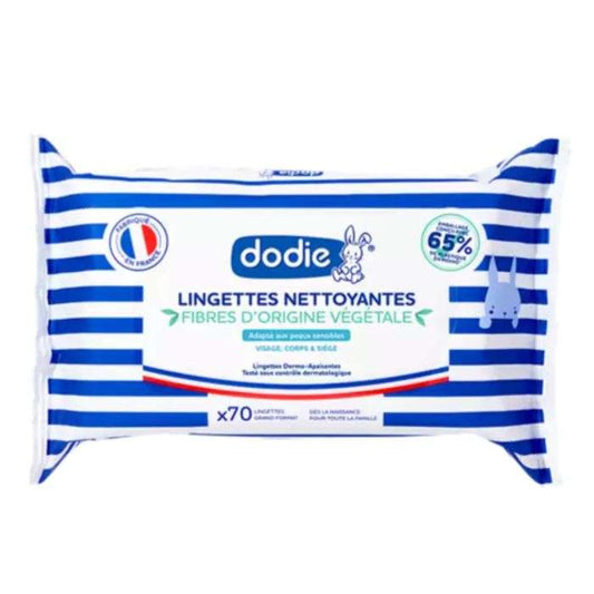 DODIE LINGETTES NETTOY DERMO APAISANTES 3 EN 1 X 70