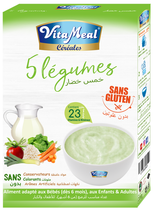 Céréales 5 légumes GLUTEN-FREE
