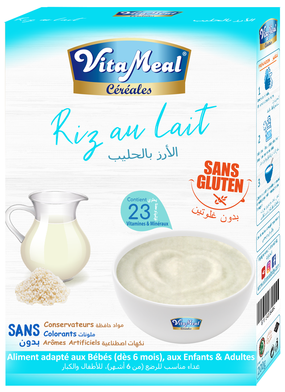 Vitameal riz au lit 200G SANS GLUTEN