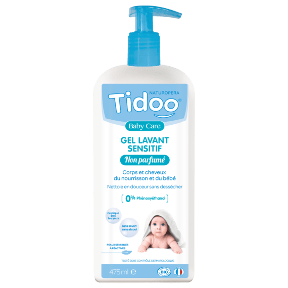 Tidoo Gel Lavant Sensitif non Parfumé 475