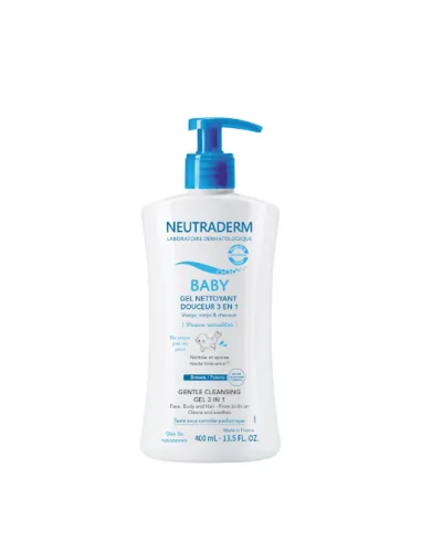 Gel Nettoyant Douceur 3en1 Neutraderm 400ml