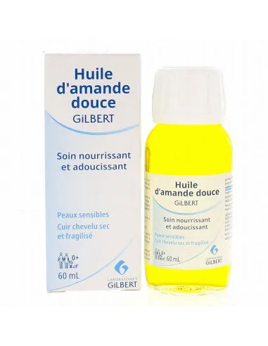 Huile d'amande douce Laboratoires Gilbert.