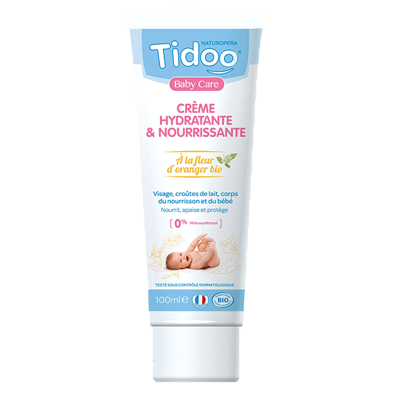 Tidoo Crème Hydratante Nourrissante à La Fleur d’Oranger 100Ml