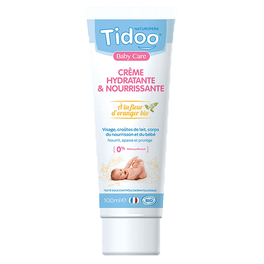 Tidoo Crème Hydratante Nourrissante à La Fleur d’Oranger 100Ml