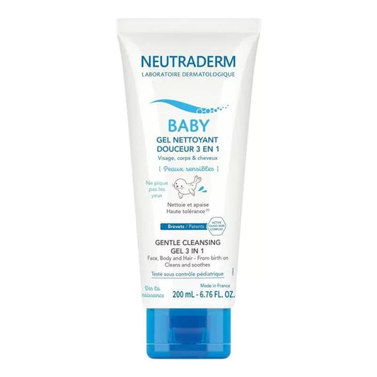 Le Gel Nettoyant Douceur 3 en 1   200 Ml