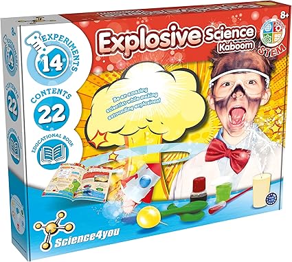 Science4you - Science Explosive - kaboom! - pour les enfants de 8+ ans