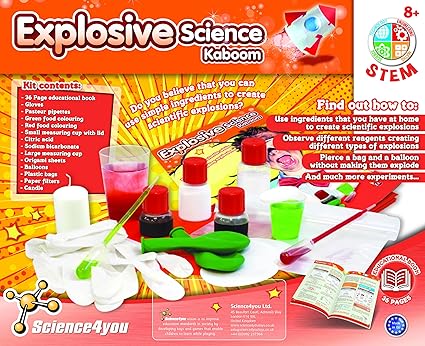 Science4you - Science Explosive - kaboom! - pour les enfants de 8+ ans