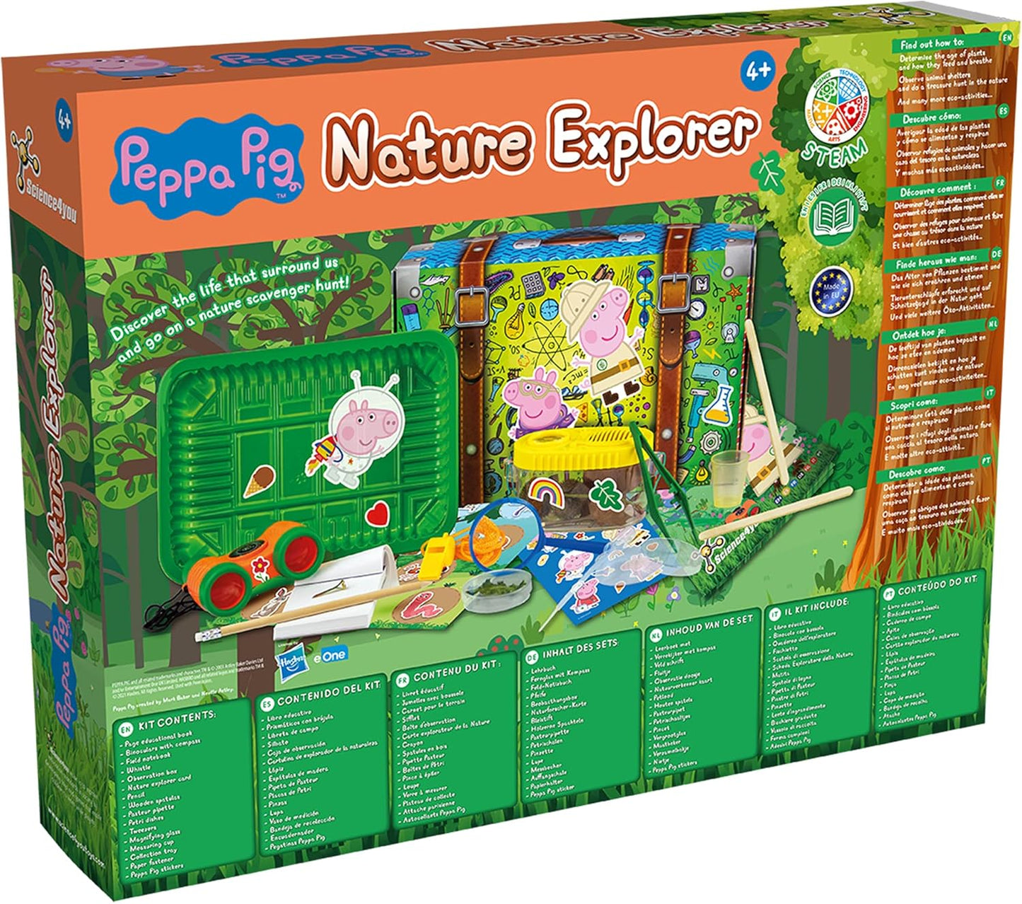 Science4you  - Peppa Pig -Nature Explorer 4+ ans