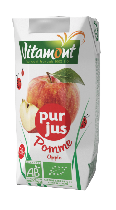 Vitamont Pur Jus de Pomme 20Cl