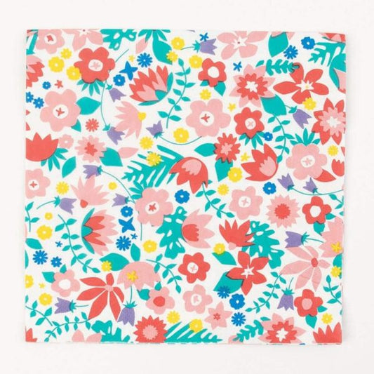 Serviettes Fleurs