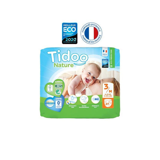 TIDOO COUCHES T3/M 4-9KG 27 U