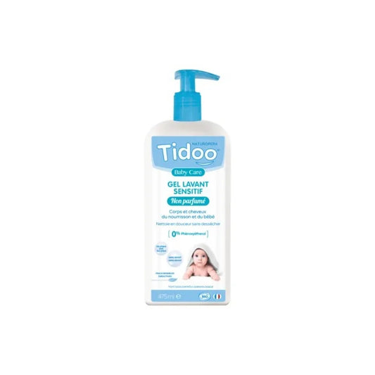 Tidoo Gel Lavant Moussant Sensitif Sans Parfum - 475ml