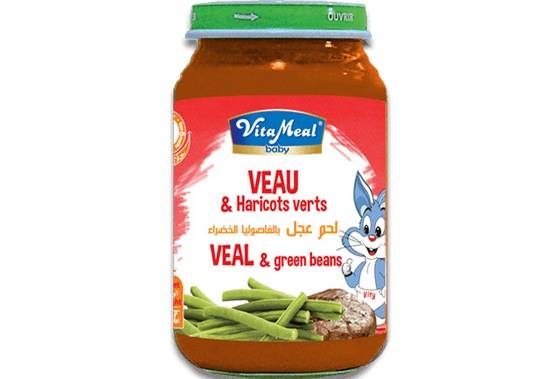 Vitameal veau et haricots verts 200G